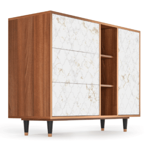 Sideboard - STORYZ - BS2 Sweet Cotton - Walnut