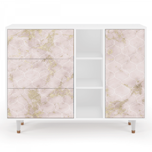 Sideboard - STORYZ - BS2 Dirty Roses - White