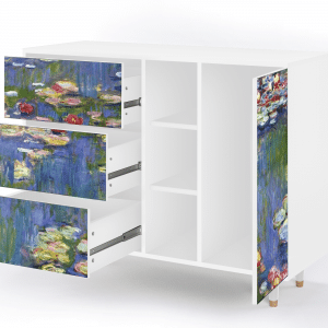 Sideboard - STORYZ - BS2 The water lily pond 
 - White