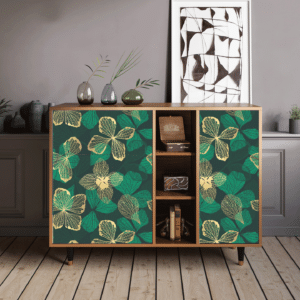 Sideboard - STORYZ - BS2 Green Flower - Walnut