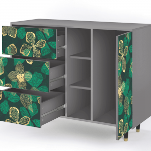 Sideboard - STORYZ - BS2 Green Flower - Grey