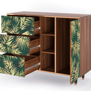 Sideboard - STORYZ - BS2 Sunny Palm Tree - Walnut