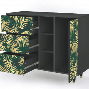 Sideboard - STORYZ - BS2 Sunny Palm Tree - Antracite