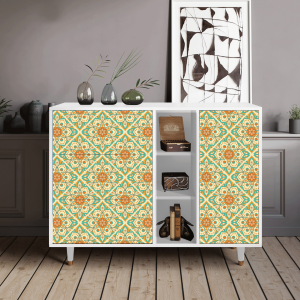 Sideboard - STORYZ - BS2 Hindu Daisy - White