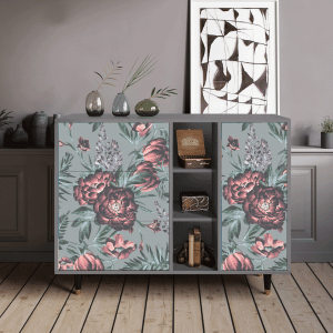 Sideboard - STORYZ - BS2 Light Peonies - Grey