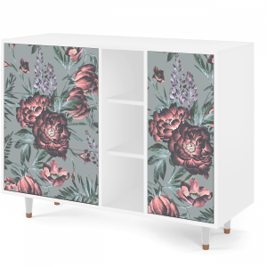 Sideboard - STORYZ - BS2 Light Peonies - White