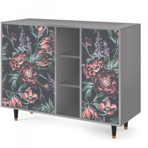 Sideboard - STORYZ - BS2 Dark Peonies - Grey