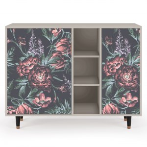 Sideboard - STORYZ - BS2 Dark Peonies - Sand
