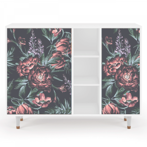 Sideboard - STORYZ - BS2 Dark Peonies - White