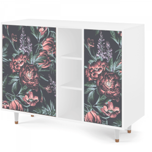 Sideboard - STORYZ - BS2 Dark Peonies - White