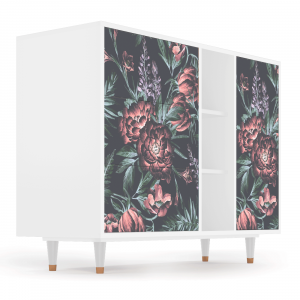 Sideboard - STORYZ - BS2 Dark Peonies - White