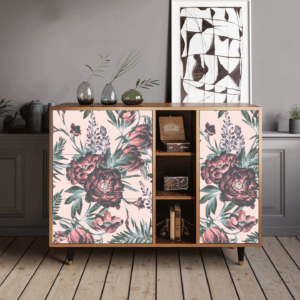 Sideboard - STORYZ - BS2 Peach Peonies - Walnut