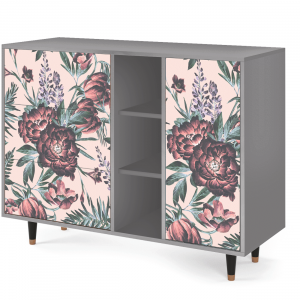 Sideboard - STORYZ - BS2 Peach Peonies - Grey