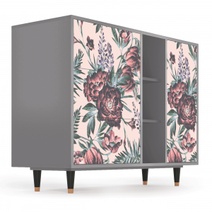 Sideboard - STORYZ - BS2 Peach Peonies - Grey