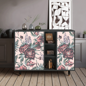 Sideboard - STORYZ - BS2 Peach Peonies - Antracite