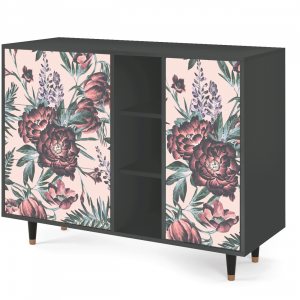 Sideboard - STORYZ - BS2 Peach Peonies - Antracite