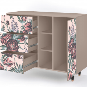 Sideboard - STORYZ - BS2 Peach Peonies - Latte