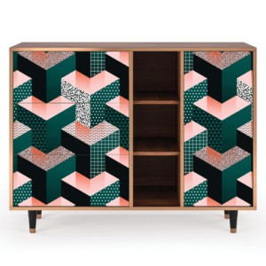 Sideboard - STORYZ - BS2 Geometric Madness - Walnut