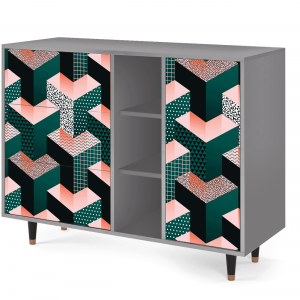 Sideboard - STORYZ - BS2 Geometric Madness - Grey