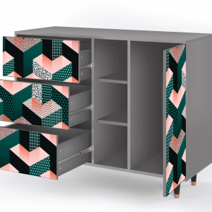 Sideboard - STORYZ - BS2 Geometric Madness - Grey