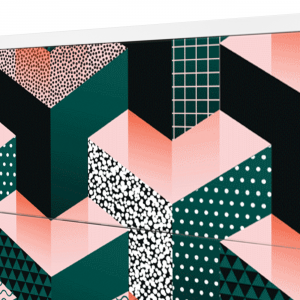 Sideboard - STORYZ - BS2 Geometric Madness - White