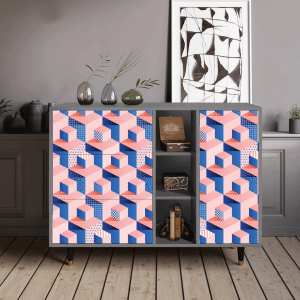 Sideboard - STORYZ - BS2 Pinky Squares - Grey