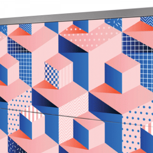 Sideboard - STORYZ - BS2 Pinky Squares - Grey