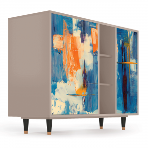 Sideboard - STORYZ - BS2 Abstract Expressionism - Latte
