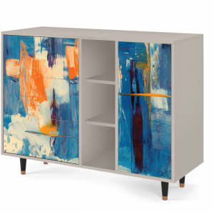 Sideboard - STORYZ - BS2 Abstract Expressionism - Sand