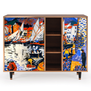 Sideboard - STORYZ - BS2 Le Séchage des voiles  - Walnut