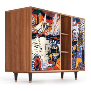 Sideboard - STORYZ - BS2 Le Séchage des voiles  - Walnut