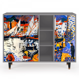 Sideboard - STORYZ - BS2 Le Séchage des voiles  - Grey