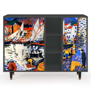 Sideboard - STORYZ - BS2 Le Séchage des voiles  - Antracite