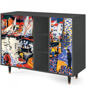 Sideboard - STORYZ - BS2 Le Séchage des voiles  - Antracite