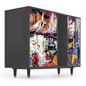Sideboard - STORYZ - BS2 Le Séchage des voiles  - Antracite