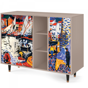 Sideboard - STORYZ - BS2 Le Séchage des voiles  - Latte