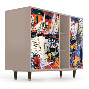Sideboard - STORYZ - BS2 Le Séchage des voiles  - Latte