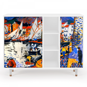 Sideboard - STORYZ - BS2 Le Séchage des voiles  - White