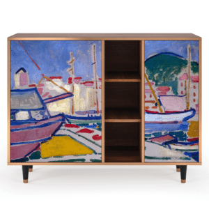 Sideboard - STORYZ - BS2 The Port of Collioure
 - Walnut