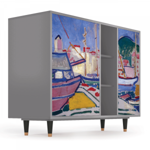 Sideboard - STORYZ - BS2 The Port of Collioure
 - Grey