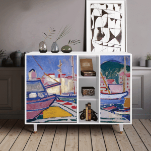 Sideboard - STORYZ - BS2 The Port of Collioure
 - White