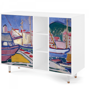 Sideboard - STORYZ - BS2 The Port of Collioure
 - White