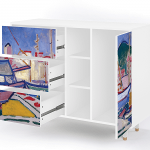 Sideboard - STORYZ - BS2 The Port of Collioure
 - White