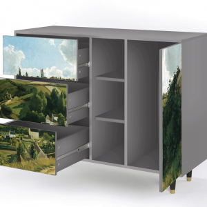 Sideboard - STORYZ - BS2 Jalais Hill by Pissarro - Grey