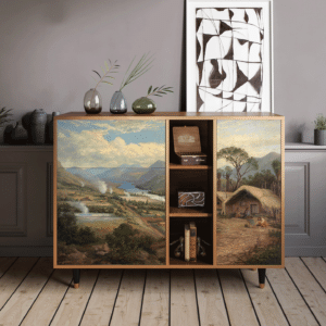 Sideboard - STORYZ - BS2 View Across the Plains  - Walnut