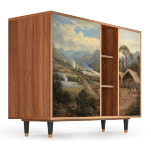 Sideboard - STORYZ - BS2 View Across the Plains  - Walnut