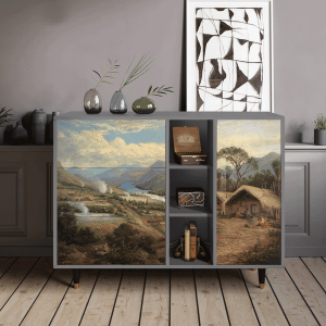 Sideboard - STORYZ - BS2 View Across the Plains  - Grey