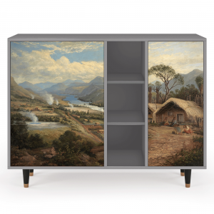 Sideboard - STORYZ - BS2 View Across the Plains  - Grey