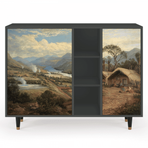 Sideboard - STORYZ - BS2 View Across the Plains  - Antracite