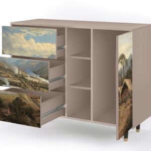 Sideboard - STORYZ - BS2 View Across the Plains  - Latte